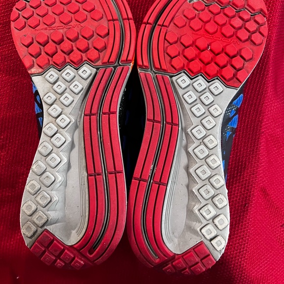 Mens Blue multicolor Nike running shoes - Picture 3 of 5